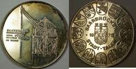 Exonumia Taler Gem Proof Saarkranen German Silver Medal Nicely Toned -