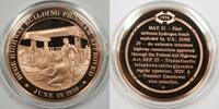 Exonumia Bronze Proof Medal Huge Highway Building Program Approved June 29, -