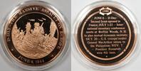 Exonumia Bronze Proof Medal D-Day the Massive Assault on Europe June 6, -