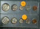 USA Mint Set in Plastic Holders Brilliant Uncirculated Toned 10 Coins Total* -