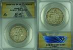 Weltmünzen Half Dollar Hawaii Silver 50c Coin ANACS EF-45 Details Polished (10) -