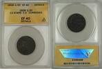 USA Half Cent Classic Head Coin ANACS 13 Stars C-3 Corroded EF-40 Details -