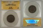 USA Half Cent Classic Head Coin ANACS Damaged Cleaned F-15 Details -