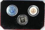 Weltmünzen Pobjoy Mint 3 coins Gibraltar Isle of Man British Virgin Islands Royal Mail -