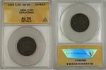 USA Half Cent Classic Head Coin ANACS Scratched AU-50 Details Better Coin -