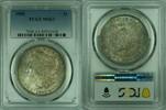 USA Dollar 1880 Morgan Silver  S$1 PCGS MS-63 Toned (33)  182.43 £ Tax included +  18.49 £ shipping