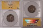 USA Standing Liberty Quarter 25c Silver Coin Var 1 ANACS VF-20 A (1) -