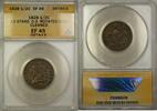 USA 13 Stars Rotated Dies Classic Head 1/2c Coin C-3 ANACS EF-45 Details Clnd. -