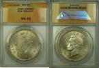 Weltmünzen 1 Crown New Zealand Coin ANACS MS 65 -