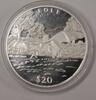 Weltmünzen 20 Dollar 2000 Republic of Liberia Eole French Flying Silver Gem Proof Coin -