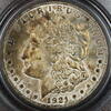 USA Dollar Morgan Silver Coin, PCGS MS-63 Toned -