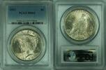 USA Dollar Peace Silver S$1 PCGS MS63 (24a) -
