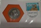 Weltmünzen 5 Rupees Maldives BU FAO Commemorative Coin W/Stamp in First Day Cover -