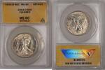 USA Half Dollar 1942-D Walking Liberty Silver ANACS MS-60 Details Cleaned (Better) 2 -