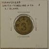 Exonumia Token Early 20th Cen. Trade Smith Yingling & CO Carroll County Hampstead MD S6-3 -