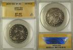 USA Half Dollar 1835 Capped Bust Silver  50c Coin ANACS EF-40 Details Cl... 225.76 £ Tax included +  18.49 £ shipping