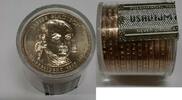 USA 2007-P James Madison Presidential Dollars-12 BU Coins in Danbury Mint Roll -