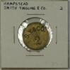 Exonumia Token Early 20th Century 2c Trade Smith Yingling & CO. Hampstead MD S-S7-2 -