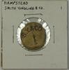 Exonumia Token Early 20th Century 1c Trade Smith Yingling & CO. Hampstead MD S-S7-1 -