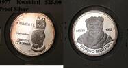 Exonumia Medal British Columbia Kwakiutl Gem Proof Mungo Martin Silver -