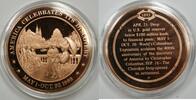 Exonumia Bronze Proof Medal America Celebrates its Discovery May 1-October 30 1893 -