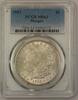USA $1 Coin Morgan Silver Dollar PCGS MS-63 (17b) -