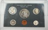 Weltmünzen Republic of Liberia Proof Set No box or COA -