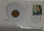 Weltmünzen Peseta Spain BU One Coin W/Stamp in First Day Cover -