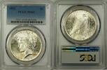 USA Dollar Peace Silver $1 PCGS MS-62 (Better Coin) (2g) -