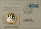 Exonumia Medal Int'l Society of Postmasters Commem. Silver Belgian Heritage Year -
