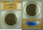 Weltmünzen 2 Baiocchi 1848-R Papal States Year III Coin ANACS VF 30 -