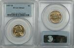 USA 1957-D Nickel 5c Coin PCGS MS-64 1A -