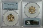 USA 1957-D Nickel 5c Coin PCGS MS-65 1G -