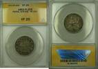Weltmünzen 20 Baiocchi 1862-R Papal States Year XVII Coin ANACS VF 25 -