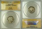 USA Buffalo Nickel 1914-D 5c Coin ANACS F-12 Details Cleaned Corroded (A) -