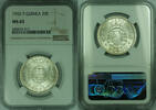 Weltmünzen 20 Escudos Portuguese Guinea Silver Coin NGC MS-63 -