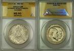 Weltmünzen 3 Marks 1911-F Germany Wurttemberg Silver ANACS MS-60 Details Clnd (Better Coin) -