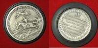 Exonumia William Washington- America's First Medals- U.S.Mint Pewter w/Display Case -