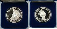 Weltmünzen 20 Crowns Turks and Caicos Islands Silver Proof Coin Apollo XI 25 Anniver. -