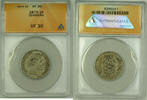 Weltmünzen 1 Kroner Denmark Silver King Christian IX ANACS VF 30 -