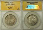 Weltmünzen 1 Rupee 1903-B British India 1R Incuse ANACS AU-50 Bombay -