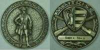 Exonumia Medal ND Switzerland Silver Swiss Cantonale Shooting in Original Case -