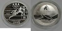 USA Dollar 1995-P Olympic Track & Field Commem Proof Silver - Coin in Capsule ONLY -