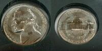 USA Jefferson Nickel Proof 5c Coin in Plastic Holder - Proof -