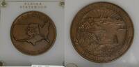 Exonumia Bronze Medal Alaska Admitted to the Union by Medallic Art Co. -