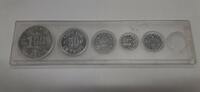 Exonumia As 5 Piece Set of Vintage Store Tokens - Soldiers Home Store, Quincy IL As Issued -