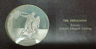 Exonumia Medal Franklin Mint Genius of Michelangelo PF .925 Silver -The Expulsion -