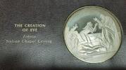 Exonumia Medal Franklin Mint Genius of Michelangelo PF .925 Silver -The Creation of Eve -