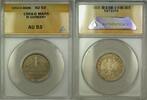 Weltmünzen Mark 1954-G West Germany 1M One Coin ANACS AU-53 -