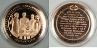 Exonumia Bronze Proof Medal Calvin Coolidge Becomes President August 3 -
